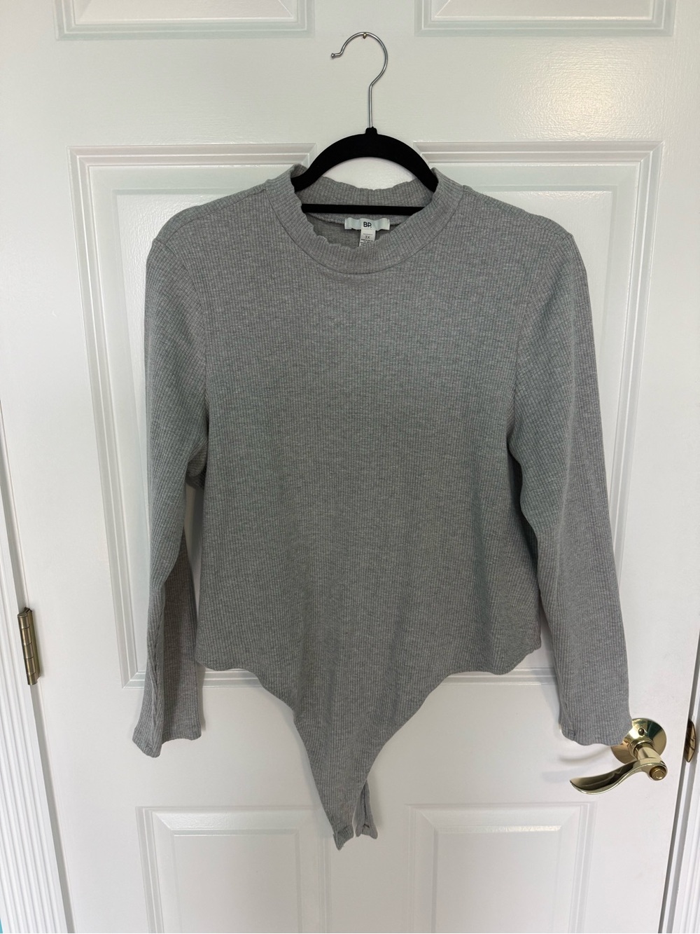 Nordstrom BP Mock Neck Ribbed Bodysuit